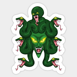 Medusa Stare Sticker